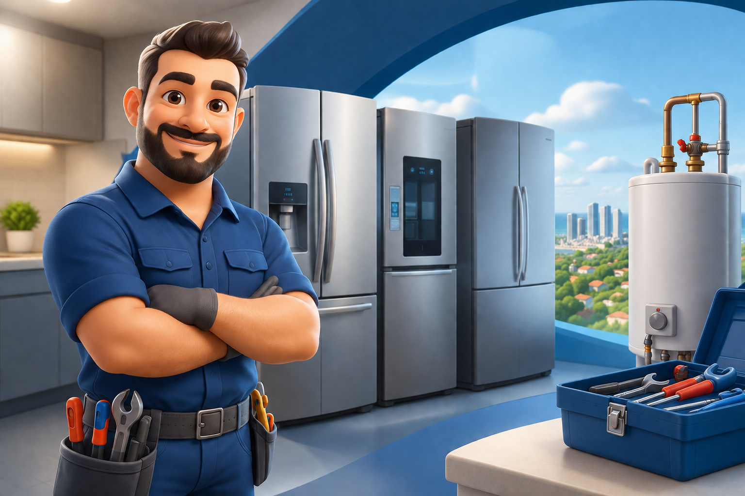 טכנאי מקררים בשרון: איך לבחור נכון ולא להיכוות