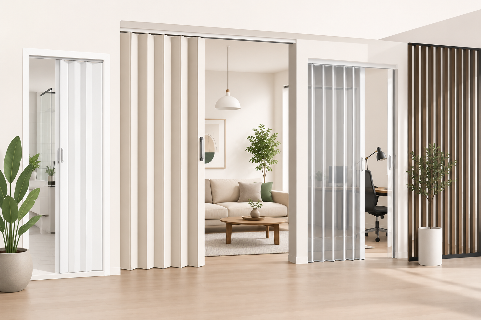 מחיצות אקורדיון: מדריך לבחירה נכונה לבית