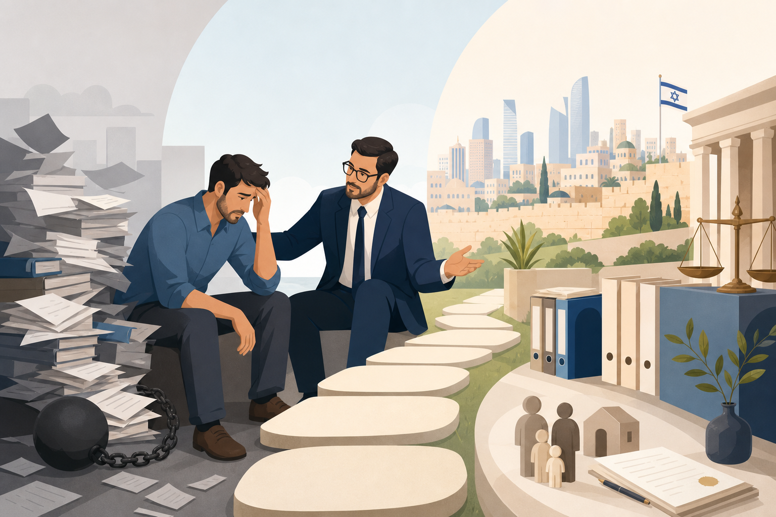 מחיקת חובות בהוצאה לפועל: איך זה עובד בפועל