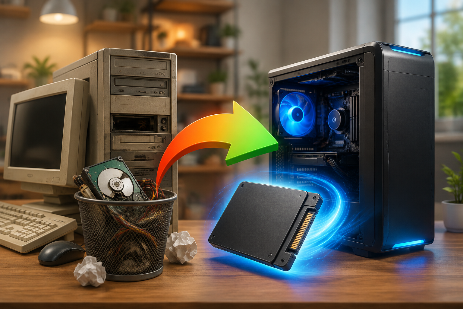 שדרוג SSD למחשב ישן: כדאי או לזרוק?